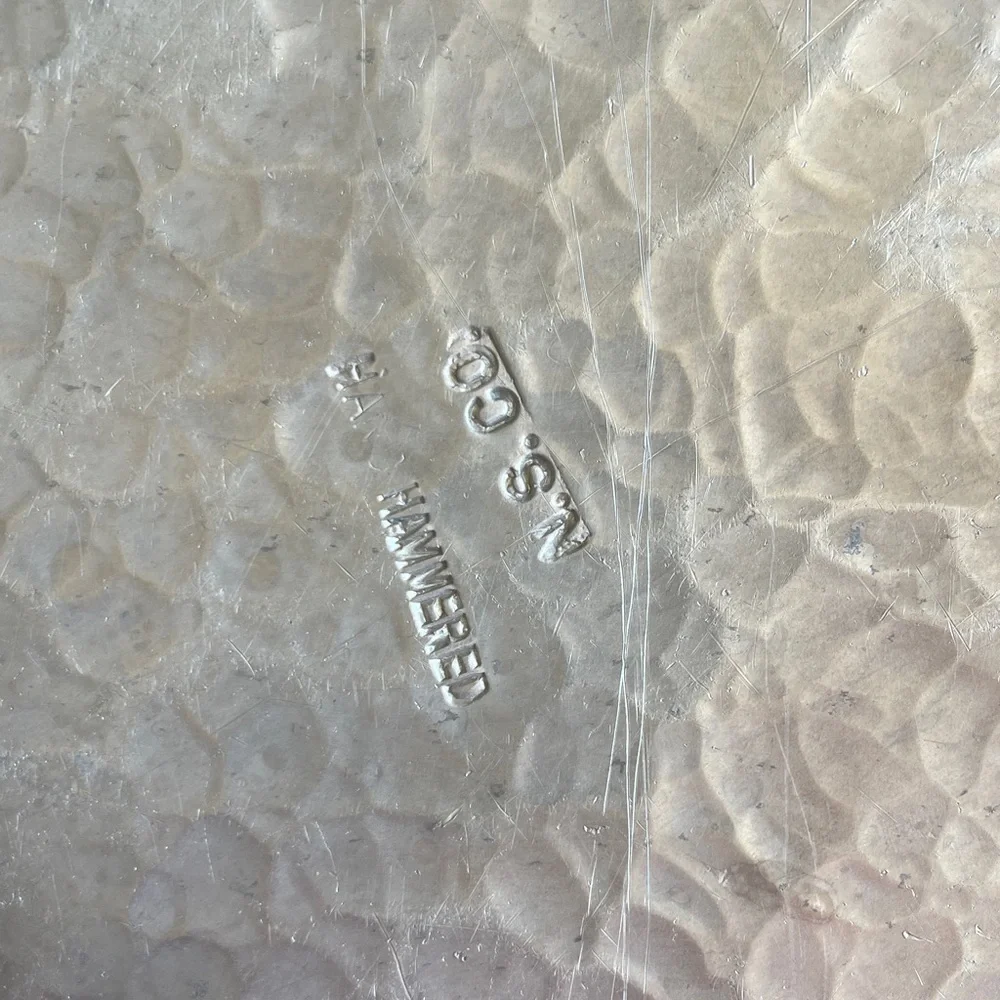 Artisan Silver Bird Plate Decor - Picture 2 of 3